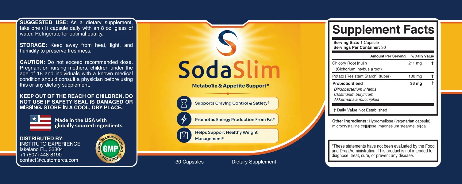 Soda Slim ingredients